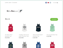 Tablet Screenshot of fitlikeflint.com